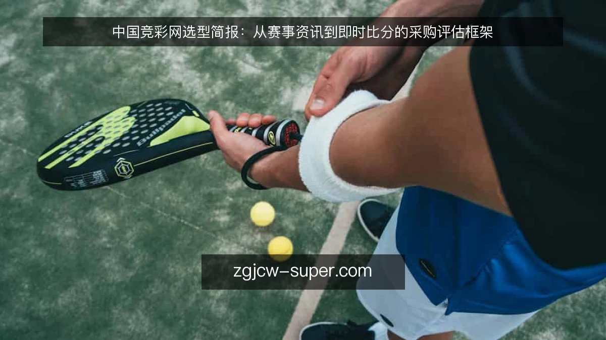 中国竞彩网选型简报:从赛事资讯到即时比分的采购评估框架